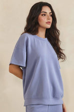Load image into Gallery viewer, Sofie Soft Modal Oversized Short Sleeve Crew Top