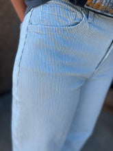 Load image into Gallery viewer, Striped Barrel Jeans
