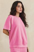 Load image into Gallery viewer, Sofie Soft Modal Oversized Short Sleeve Crew Top