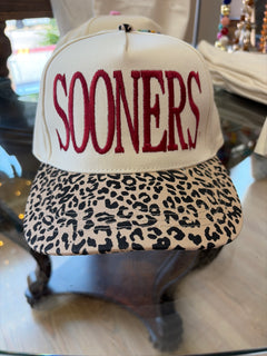 Leopard Sooners Hat