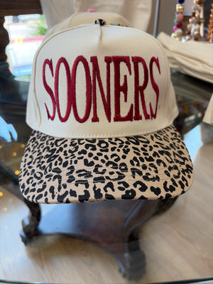 Leopard Sooners Hat