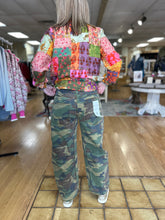 Load image into Gallery viewer, Camo Barrel Jean
