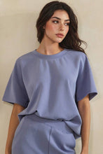Load image into Gallery viewer, Sofie Soft Modal Oversized Short Sleeve Crew Top
