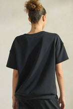 Load image into Gallery viewer, Sofie Soft Modal Oversized Short Sleeve Crew Top
