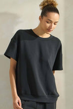 Load image into Gallery viewer, Sofie Soft Modal Oversized Short Sleeve Crew Top
