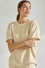 Load image into Gallery viewer, Sofie Soft Modal Oversized Short Sleeve Crew Top
