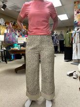 Load image into Gallery viewer, Rhonda Leopard Jean with Cuff
