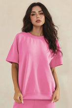 Load image into Gallery viewer, Sofie Soft Modal Oversized Short Sleeve Crew Top
