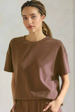 Load image into Gallery viewer, Sofie Soft Modal Oversized Short Sleeve Crew Top
