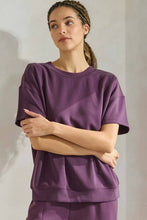 Load image into Gallery viewer, Sofie Soft Modal Oversized Short Sleeve Crew Top
