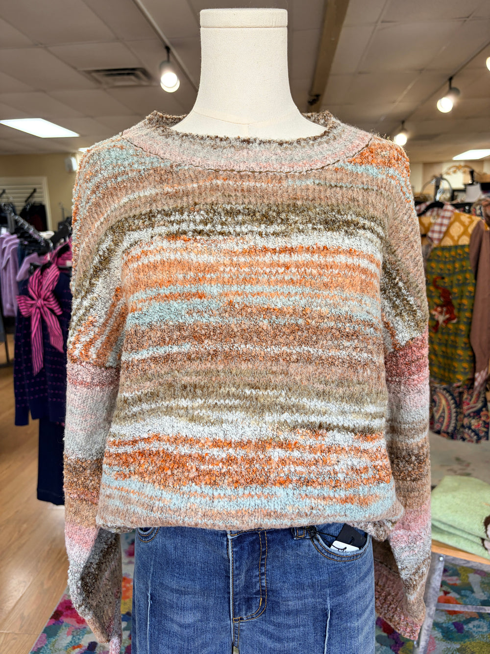 FDJ Multicolor sweater- Natural
