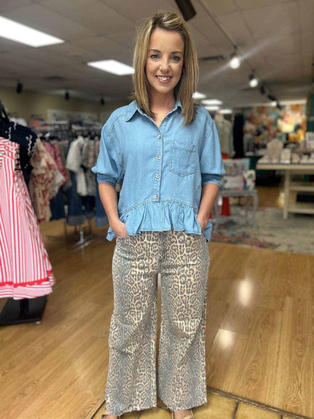 Madi Leopard Pant