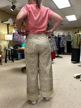 Load image into Gallery viewer, Rhonda Leopard Jean with Cuff
