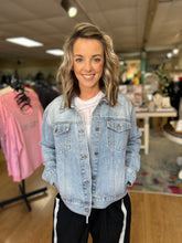 Load image into Gallery viewer, She’s a tiger! Denim Jacket
