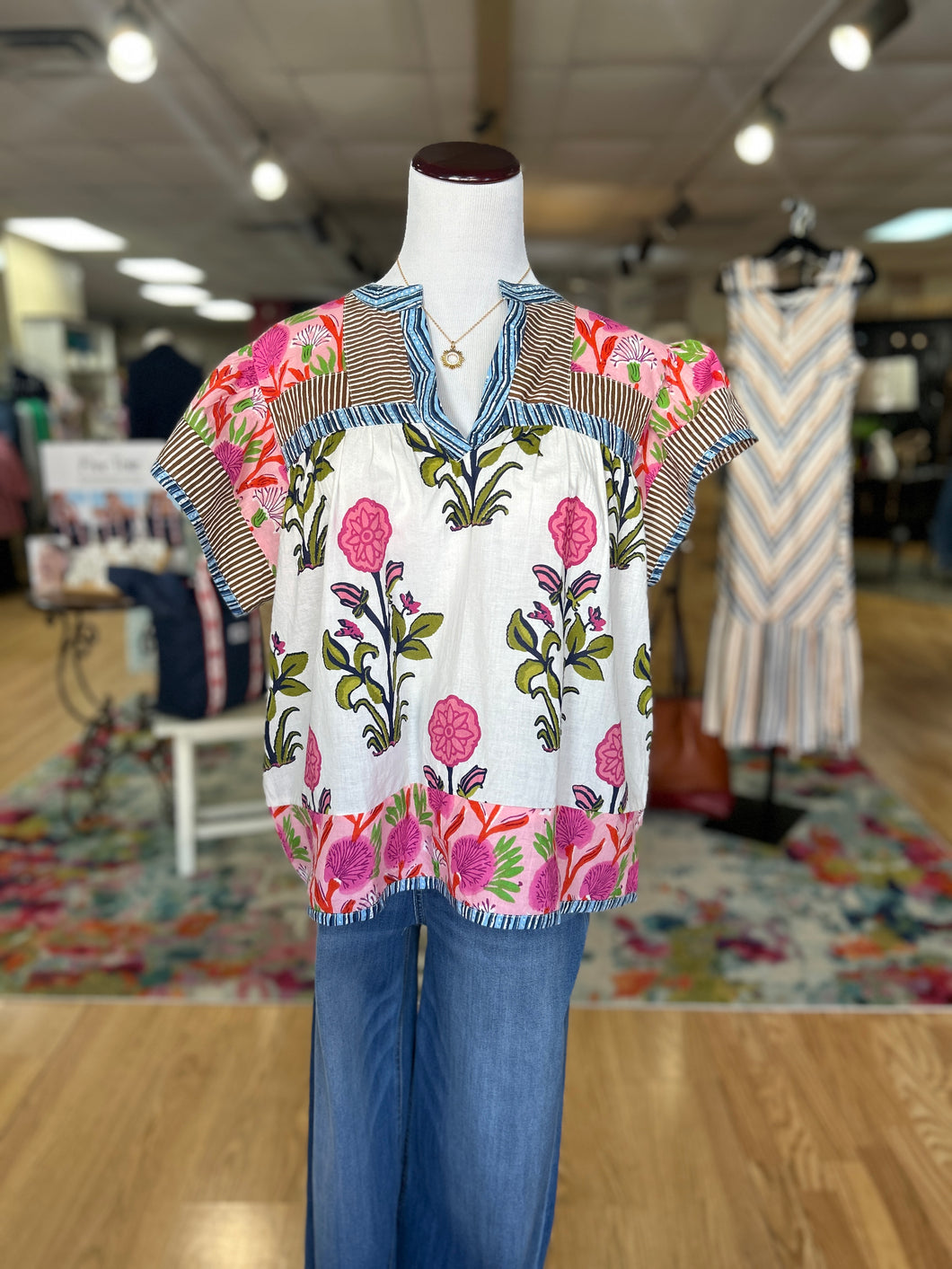 The Evelyn Floral Top