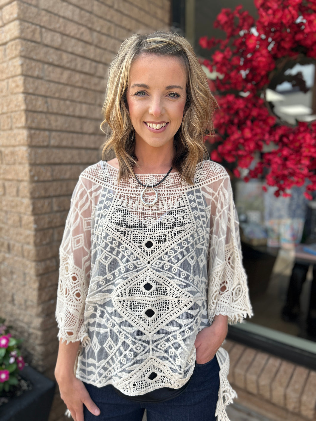 Crochet Lace Blouse