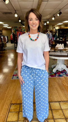 White Boxy Tee