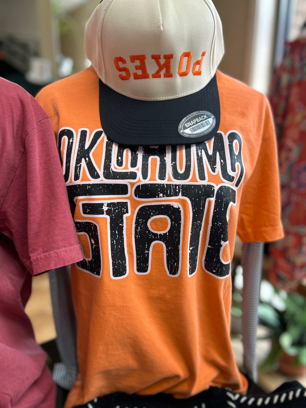 Orange OK State Tee