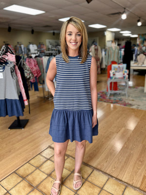 Sophia Drop Waist Dress