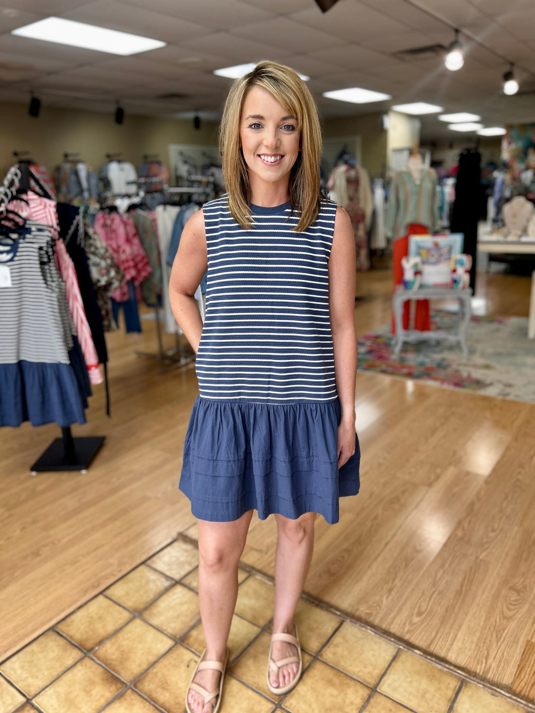 Sophia Drop Waist Dress
