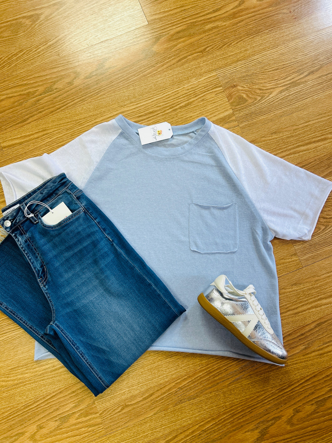 Baby Blue Tee
