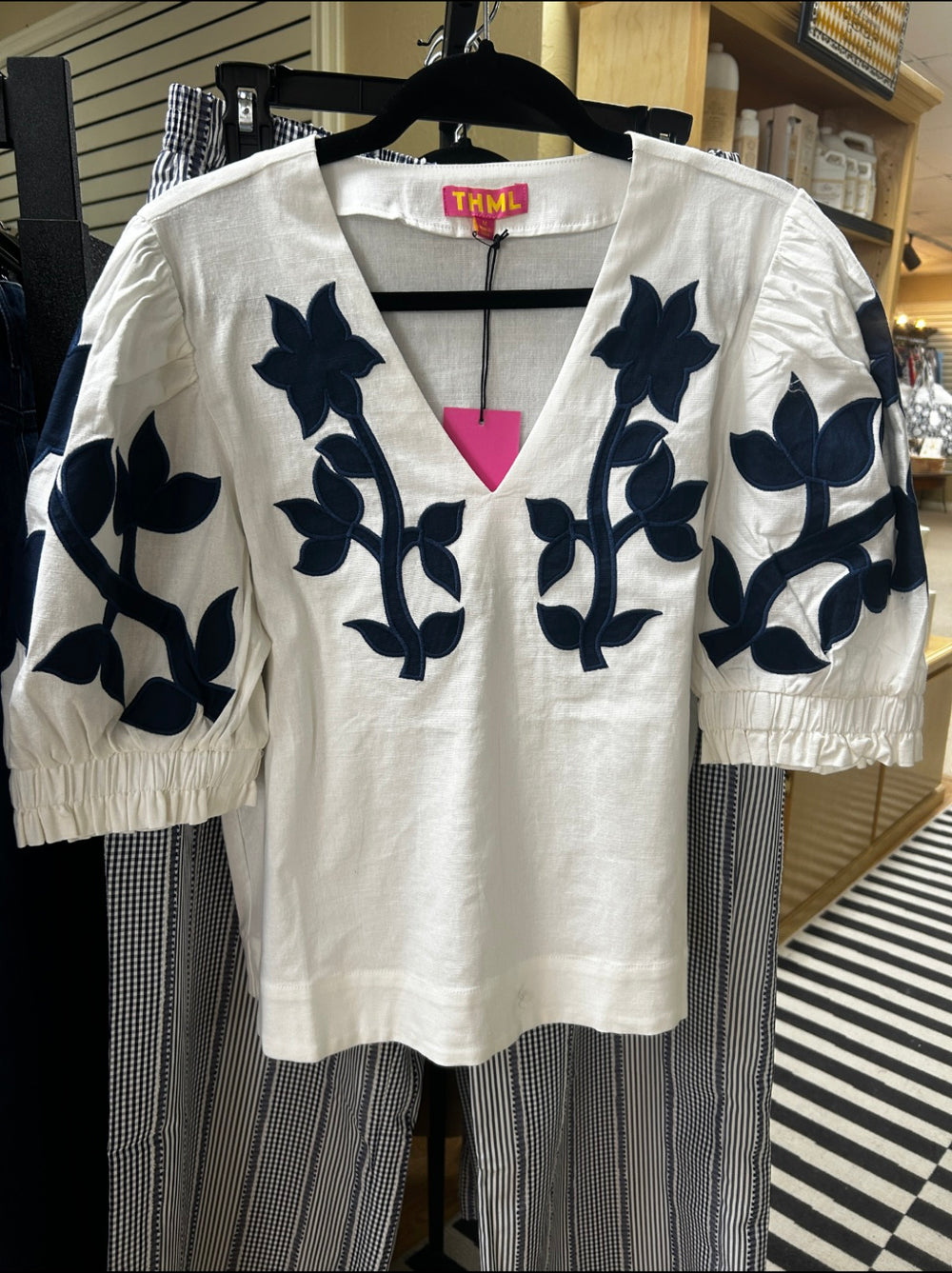 THML white embroidery Top