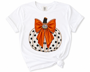 PREORDER- GLITZY PUMPKIN TEE