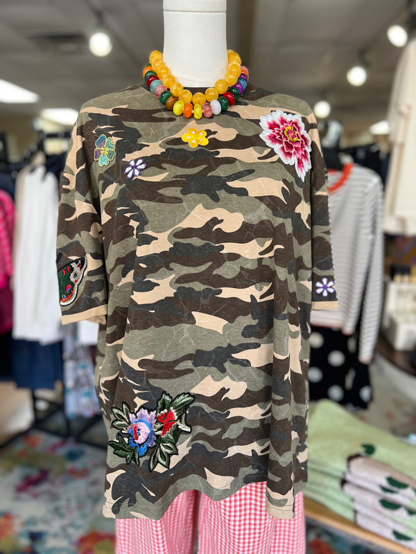 Patched Camo Tee