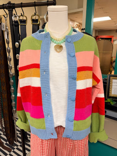 Juli Stripe Cardigan