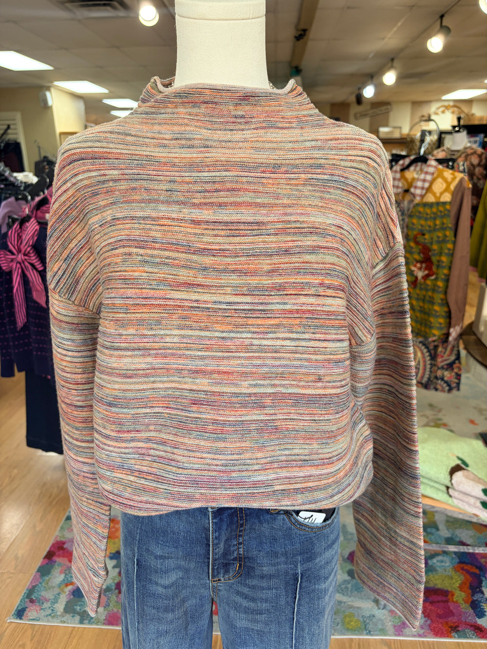 FDJ  mock neck sweater