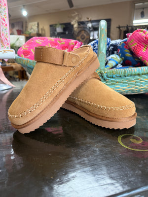The Greyson- Project Cloud Chestnut Suede