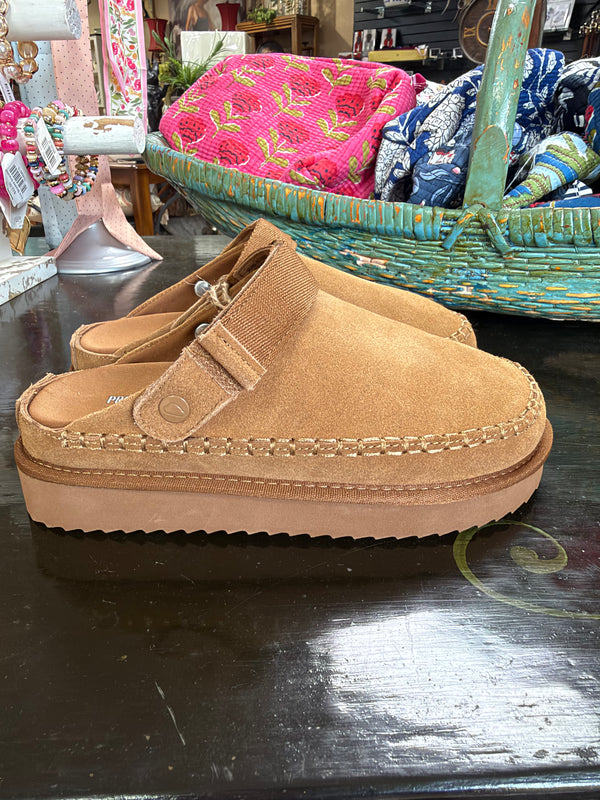 The Greyson- Project Cloud Chestnut Suede