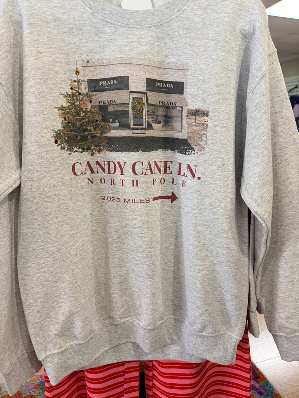Candy Cane Lane Sweatshirt