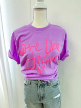 Load image into Gallery viewer, PREORDERS- love like Jesus puff tee
