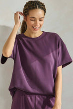 Load image into Gallery viewer, Sofie Soft Modal Oversized Short Sleeve Crew Top
