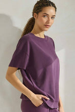 Load image into Gallery viewer, Sofie Soft Modal Oversized Short Sleeve Crew Top
